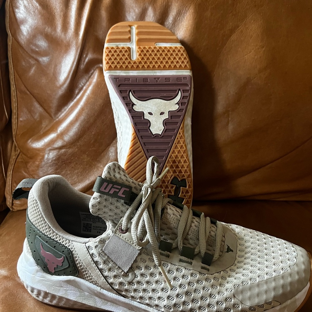 Under Armour x UFC Project Rock BSR 4 UA SandMan Cross Training Tennis shoes